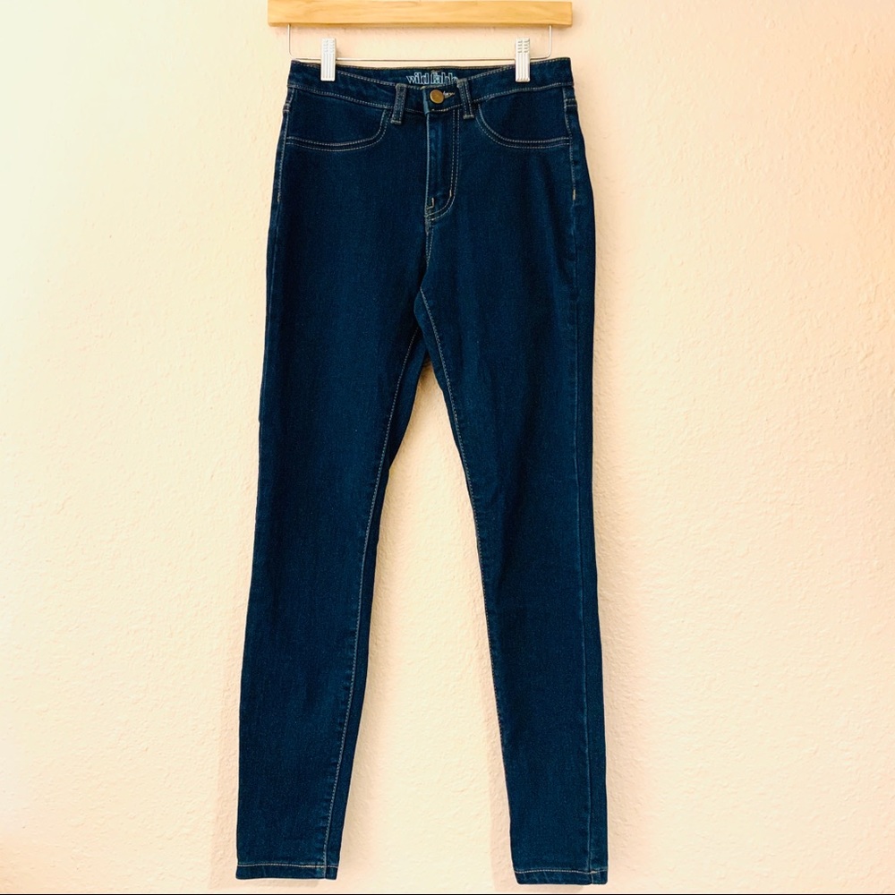 Wild Fable Dark Wash High Rise Skinny Jean